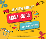 Akcia na kreatívne potreby