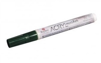 Akrylová fixa 2-4mm / tmavě zelená