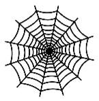 Šablona / 12x12" / Spiderweb