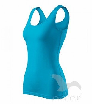 Top womens Triumph turquoise